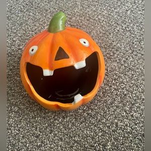 Rae Dunn- Magenta Pumpkin Candy Bowl